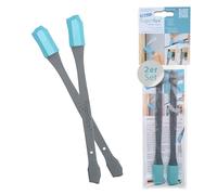 FUGENFUX® G&A 23° Verre et joints de raccordement | Extracteur de joints pour joints plats | Lot de 2 avec tailles de 8 mm et 10 mm - Pointe magique révolutionnaire pour les endroits étroits