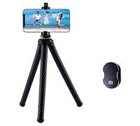 Fugetek FT-428 Trépied réglable pour Appareil Photo avec télécommande sans Fil, Gris