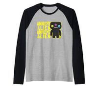 Fuggler a agacé Alien Laboratory Misfits Manche Raglan