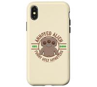 Fuggler Annoyed Alien Originals, Monstres drôles et laids Coque pour iPhone X/XS