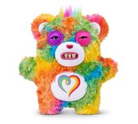 Fuggler Bisounours (Ours de la Solidarité) Peluche 23 cm de ZURU - Peluche Rigolote avec Dents pour Enfants Ados