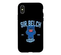 Fuggler Blue Sir Belch College Sports Coque pour iPhone X/XS