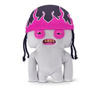 Fuggler Fugg Life Peluche 22cm (Squidge) de ZURU - Funny Ugly Monster Peluche avec Dents Humaines, Jouet de Collection Bizarre pour Enfants, Pré-Ados et Ados