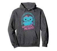 Fuggler Gaptooth McGoo Laboratory Misfits Monster Sweat à Capuche, Unisexe pour Adultes, Chiné Foncé, XXL