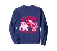 Fuggler Love It Was Fugg At First Sight Saint-Valentin Sweatshirt