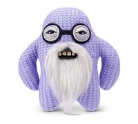 Fuggler Old Fogies Peluche 23 cm (Mr Needles) de ZURU - Funny Ugly Monster Animal en Peluche avec Dents Humaines, Collection pour Enfants, Ados, Adultes