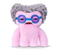 Fuggler Old Fogies Peluche 23 cm (Squidge) de ZURU - Funny Ugly Monster Animal en Peluche avec Dents Humaines, Collection pour Enfants, Préados, Ados et Adultes