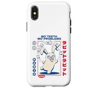 Fuggler Originals Lapin enragé Mo' Teeth Japonais rétro Coque pour iPhone X/XS