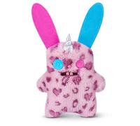 Fuggler Peluche de Collection Fugglercorns 22 cm (Rabid Rabbit) de ZURU, mettant en scène des Designs Amusants et monstrueux de Licorne avec des détails pailletés, des Dents réalistes
