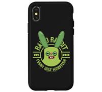 Fuggler Rabid Rabbit Green Originals Funny Ugly Monster Coque pour iPhone X/XS