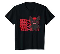 Fuggler Reek-O Black Hairy Fuggs Monster Text pour Enfants T-Shirt