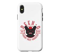Fuggler Reek-O Hairy Fuggs Un Monstre Laid et drôle Coque pour iPhone X/XS