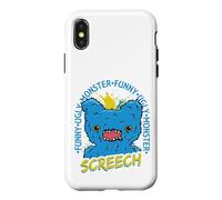 Fuggler Screech Bleu FuggGlow Coque pour iPhone X/XS