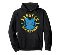 Fuggler Screech Blue FuggGlow Monstre Moche Amusant Sweat à Capuche