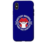 Fuggler Sketchy Squirrel Red Snuggler Funny Ugly Monster Coque pour iPhone X/XS