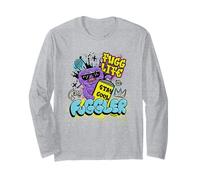 Fuggler Squidge Fugg Life Graffiti Bombe aérosol Manche Longue