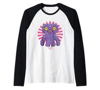 Fuggler Squidge Laboratory Misfits Texte Japonais rétro Manche Raglan