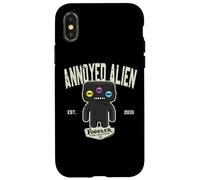 Fuggler, Un Laboratoire agacé, s'adapte à Alien College Sports Coque pour iPhone X/XS