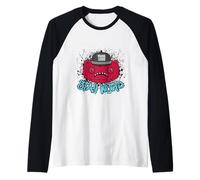 Fuggler Weirdo aux Yeux Larges Stay Weird Fugg Life Manche Raglan