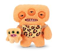 Fuggler ZURU Mini Rascals Assortiment de 22,9 cm Série 1 (Double Trouble) (Orange - Teddy) Jouet en peluche monstre moche amusant
