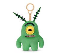 Fuggler ZURU Porte-clés Bob l'éponge en peluche 12,7 cm avec sac amusant et moche monstre à clipser, plusieurs personnages disponibles, Plusieurs (rose, jaune, vert, vert menthe), 5-inch