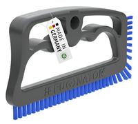 FUGINATOR® Brosse à Joints Grise/Bleue - Brosse pour Le Nettoyage des Joints dans la Salle de Bain, Les Toilettes, la Cuisine - Nettoyage des Carreaux muraux et de Sol