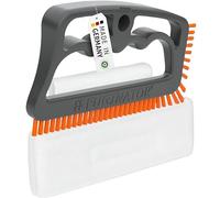 FUGINATOR® Brosse à joints - Nettoyage des joints dans la salle de bain, les WC, la cuisine - Nettoyage des carreaux de mur et de sol - Brosse pratique pour joints et carreaux - Brosse de nettoyage