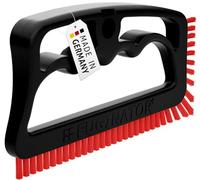 FUGINATOR® Brosse à Joints Noir/Rouge - Brosse pour Le Nettoyage des Joints dans la Salle de Bain, Les Toilettes, la Cuisine - Nettoyage des Carreaux muraux et de Sol
