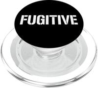 FUGITIF on The Lam on The Run BAIL Jumper Arrest Warrant PopSockets PopGrip pour MagSafe
