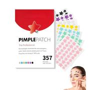 FUGLUS 1 boîte de 357 comprimés Patch Bouton, acne patch，patch anti bouton，Pimple Patch Anti Bouton Soin, Acne Patches Hydrocolloïde, acide salicylique et centella, Joli Motif Etoile Patches