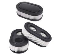 FUGLUS 3 Pièces Filtres à Air pour Tondeuse à Gazon Briggs & Stratton 4247 5432 5432K 593260 798452 798339 093000er 09P0000er,Remplacement du Filtre à Air Cartouche Blanc