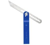 FUGLUS Fausse Équerre en Inox avec Manche Aluminium 300mm,Équerre Multifonction en T,Escuadra Carpintero,Angle Ajustable et Verrouillage pour Menuisier Charpentier