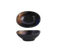 FUHAI-666 Assiette à goûter Bols à trempette en céramique, plats sauce soja for planche de charcuterie, sushis et articles fête