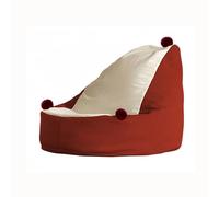 FUHAI-666 Canapés Canapé Paresseux, Pouf, Chaise Simple, Sommeil, Lecture, Chambre à Coucher, Balcon, Lavable(Red,Petit)