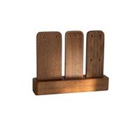 FUHAI-666 Porte-Bijoux Detachable Base Wooden Earring Display Stand