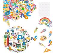 FUHAMJ Confettis Multicolores 110 Pièces, Décorations de Table Étincelantes pour Fêtes d'École, Anniversaire d'Enfants, Célébrations Joyeuses et Activités Créatives Scolaires