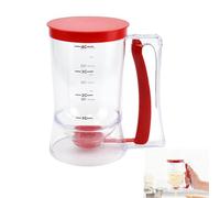 Fuhesgu Distributeur de Pâte à Gâteau 900ML Distributeur de Pâte 900ML avec Brosse Distributeur de Pâte à Crêpes Verseur Pate a Crepe Outil de Cuisson de Pâte pour Gaufres Crêpes Muffins Pâte à Frire