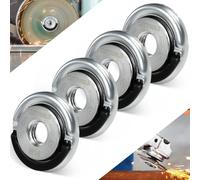 Fuhesgu Lot de 4 Écrou Serrage Rapide M14 pour Meuleuse d'Angle Écrous de Verrouillage Accessoires de Meuleuse d'Angle Ecrou Meuleuses d'Angles Serrage Rapide - Changement Rapide et sans Outil