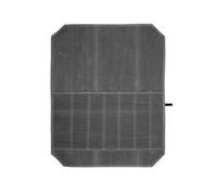 Fuhjythy 1 PCS Étui pour Couteaux Enroulable pour Couteaux Sac de Protection de Coutellerie en Toile Cirée Grise 16 Wet Wax Canvas Home Kitchen Cooking Outil et Ustensiles Sac D'Enveloppe Enroulab