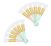 Fuhjythy 12 PièCes SéRies Silicone Masque Brosse Ensemble, Masque Applicateur Brosse, Multi-Usage Lotion pour le Corps Brosse Beurre Applicateur Outils