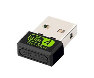 Fuhjythy Adaptateur Mini USB WiFi 150Mbps Adaptateur Wi-FI pour PC USB Ethernet WiFi Dongle 2.4G Carte RéSeau Antena Wi FI RéCepteur