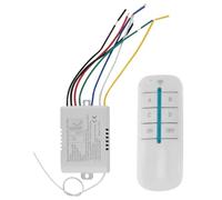 Fuhjythy Lampe a 4 Voies Commutateur de telecommande sans numerique on/Off 220V