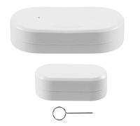 Fuhjythy Tuya Zigbee Capteur de porte et fenêtre Smart Home Automation Sécurité Protection APP Alarme Télécommande Push en temps réel
