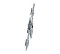 Crémone en applique - à levier - pour tringle carré de 16 mm - 902 FUHR