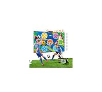 FUHSY Jeu de football électronique pour enfants, jeu d'entraînement de football pour intérieur et extérieur avec score, 2 soccer doux et 3 modes, jouets de football pour enfants de 3 à 5, 6-8, 8 à 12