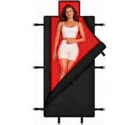 FUIART Red Light Therapy Full Body pour soulager la douleur de la peau 190,5 x 86,4 cm