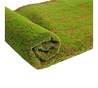 FUIBEJAE Gazon artificiel Gazon Faux Tapis D'herbe Mousse Tapis Extérieur Simulation Plantes Décor Vert Mousse Pelouse Paysage Pour Vitrine Mur Festival Mariage Maison DIY,F