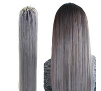 FUIBEJAE Véritable sirène cheveux faisceau de glaçure colorée extensions,Tous les vrais Remy humains cheveux raides,Choix parfait pour les coiffeurs et les dames,50G 100 brins,26 inches