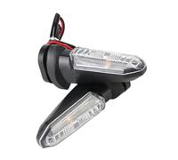 Fuicotto Clignotants Lumières Compatible Avec Honda Pour CTX 700N/DCT CRF250L CB400F 650F CBR400R 500R 600RR NC700D INTEGRA Clignotant Moto(Transparent)