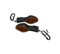 Fuicotto Clignotants Lumières Compatible Avec Honda Pour Grom MSX125 CMX300 500 2014 2015 2016 2017 2018 Ensemble Complet Clignotants Avant Arrière(Front Light Amber)